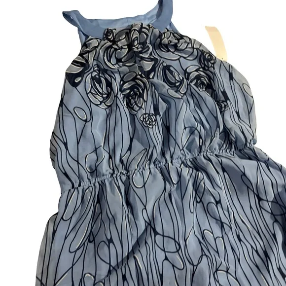 size 16 Robbie Bee Black and White Floral Maxi Dress - Picture 4 of 11